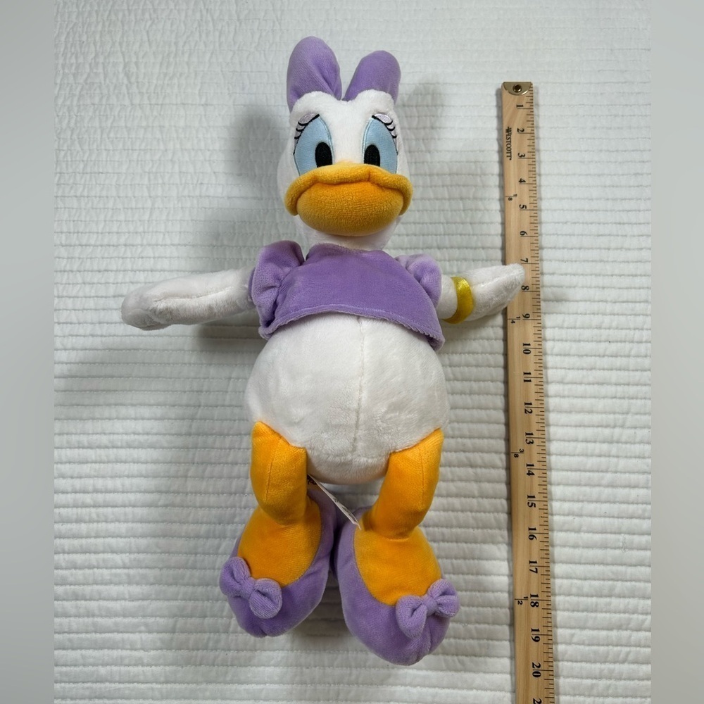 Disney Plush Daisy Duck. #Disney #Disney Plushie #Daisy Duck - Picture 6 of 11